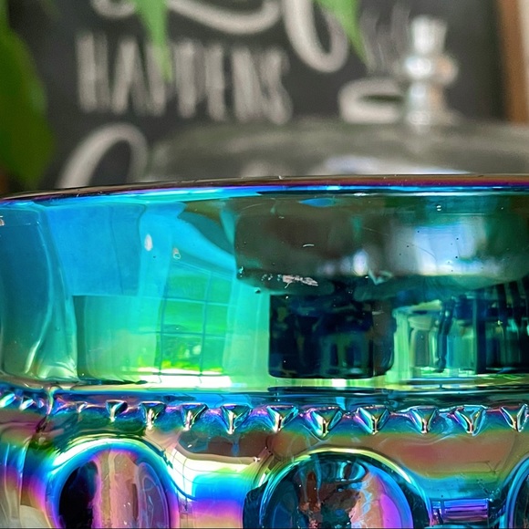 VTG Carnival glass compote - Picture 4 of 4